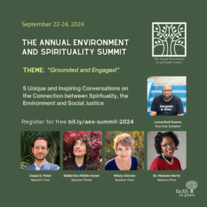 ENVIRONMENT AND SPIRITUALITY SUMMIT