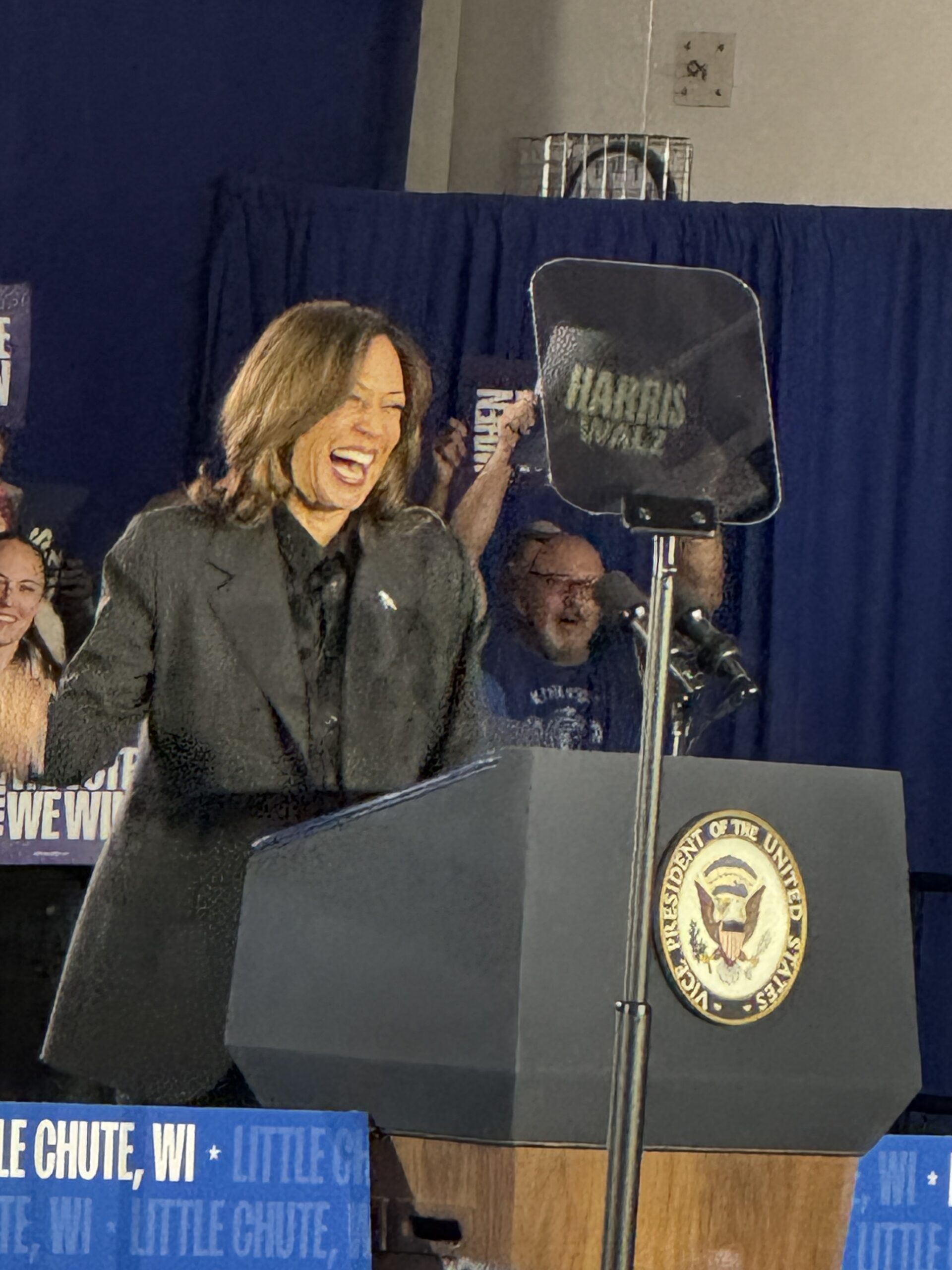 Kamala Harris in Little Chute
