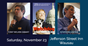 FREE NOVEMBER 23 EVENTS WILL BRING PROMINENT SPEAKERS TO WAUSAU