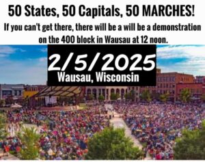 WAUSAU AREA PROGRESSIVES MARCH