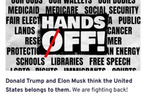 INDIVISIBLE Hands Off Rally April 5