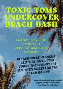 Join us for the Tiffany Beach Bash